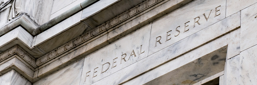 The Federal Reserve building in Washington D.C.